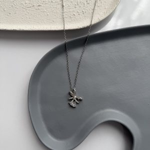 گردنبند جواهری پاپیون