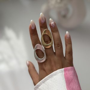 انگشتر دایره فشن